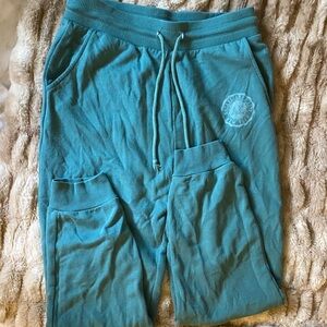 American Eagle Outfitters Teal Joggers